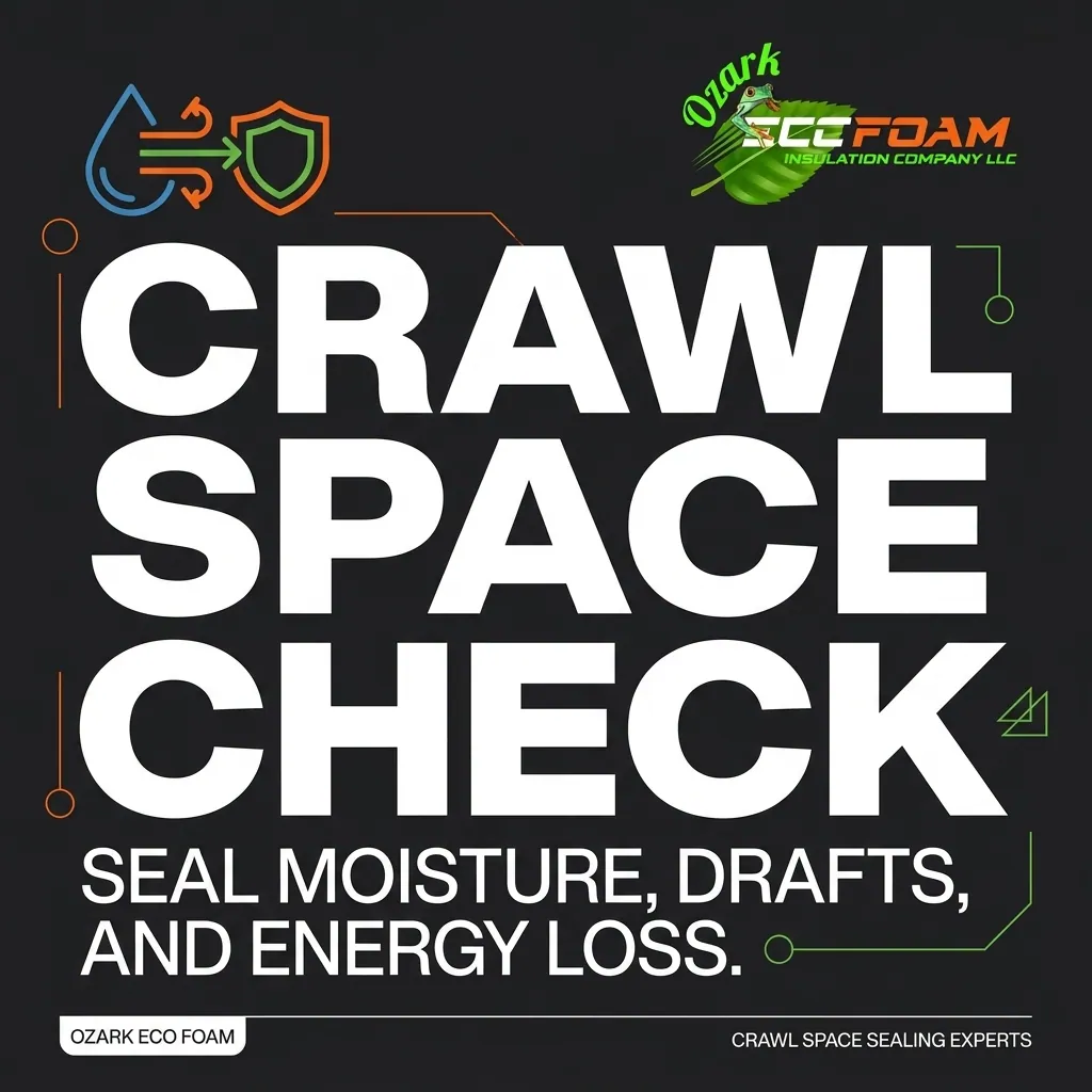 Crawl Space Drafts Moisture Energy Waste